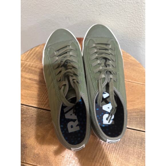 G-Star RAW Scuba II low Sneakers green size 12 mens - Picture 5 of 9